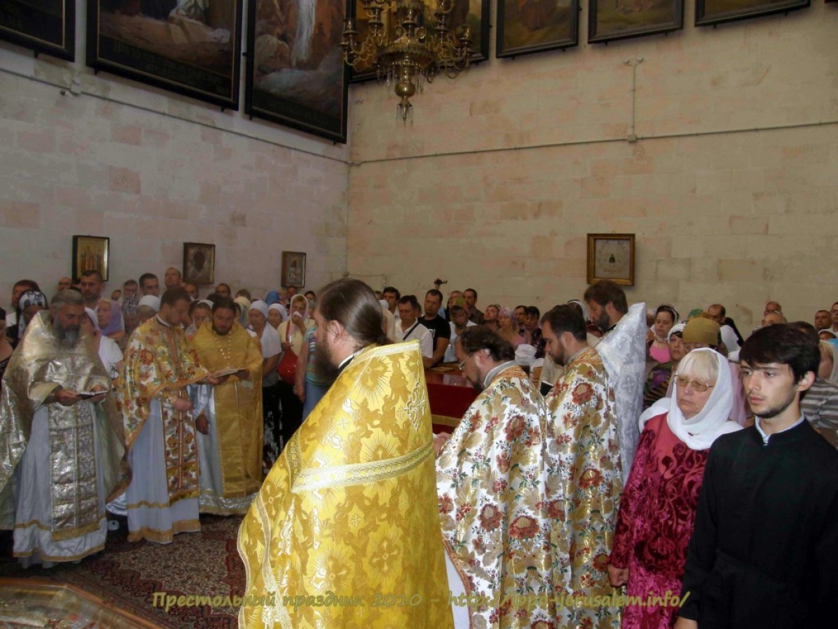 Престольный праздник 2010 года