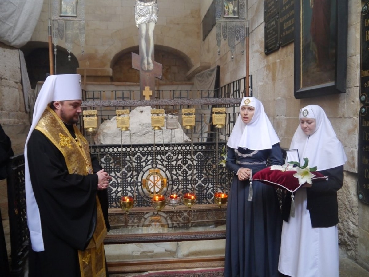 Освящение мемориальной доски Блаженнейшему Митрополиту Владимиру