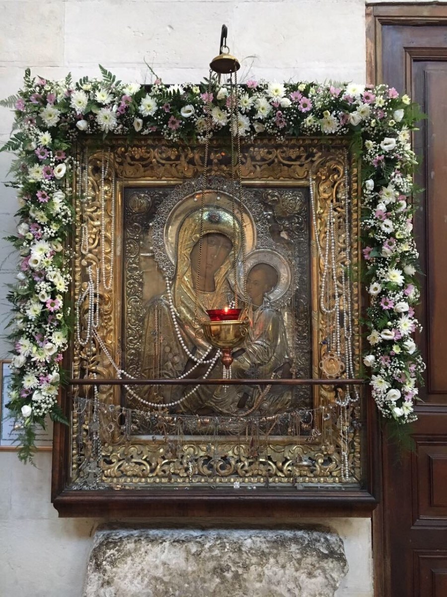 Праздник Тихвинской иконы Божией Матери в Иерусалиме