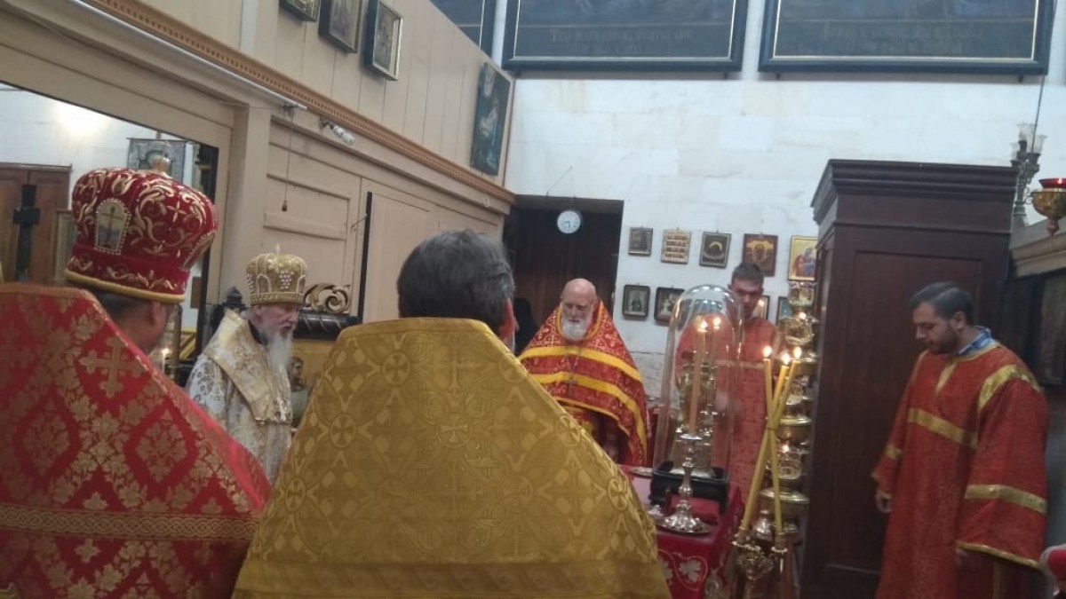 День памяти св. Илии пророка на Александровском подворье