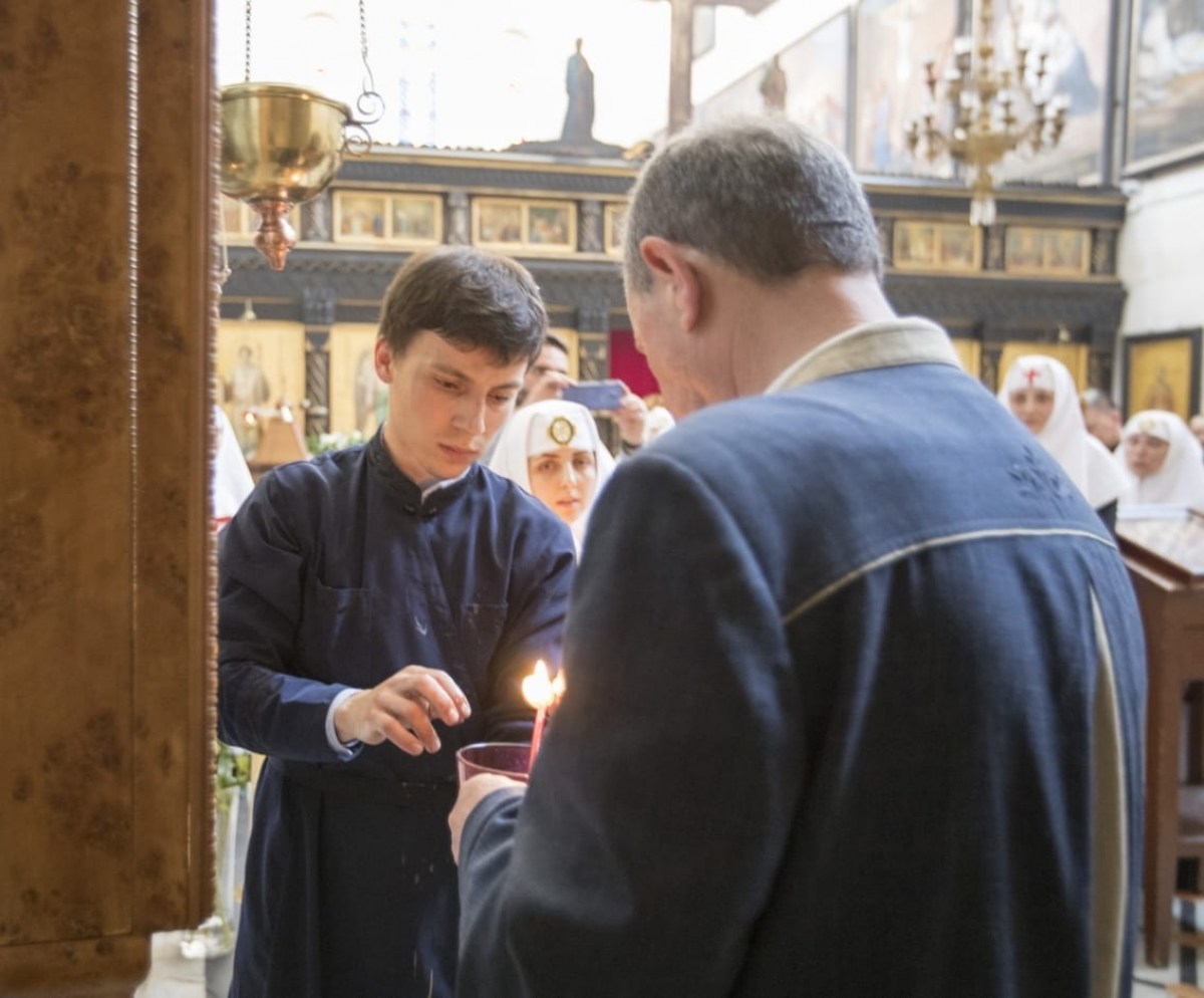 Благодатный огонь и Пасха 2019 года на Александровском подворье в Иерусалиме