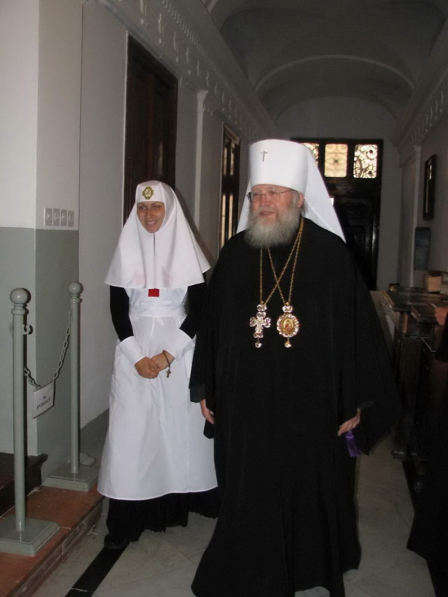Первоиерарх РПЦЗ митрополит Иларион возглавил Богослужение в праздник св. Александра Невского