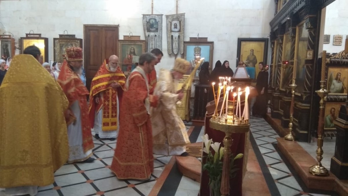 День памяти св. Илии пророка на Александровском подворье