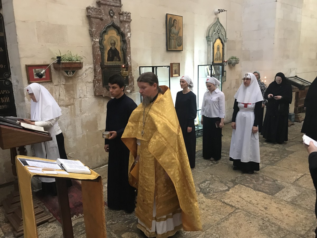 Панихида в третью годовщину со дня упокоения игумена Макария