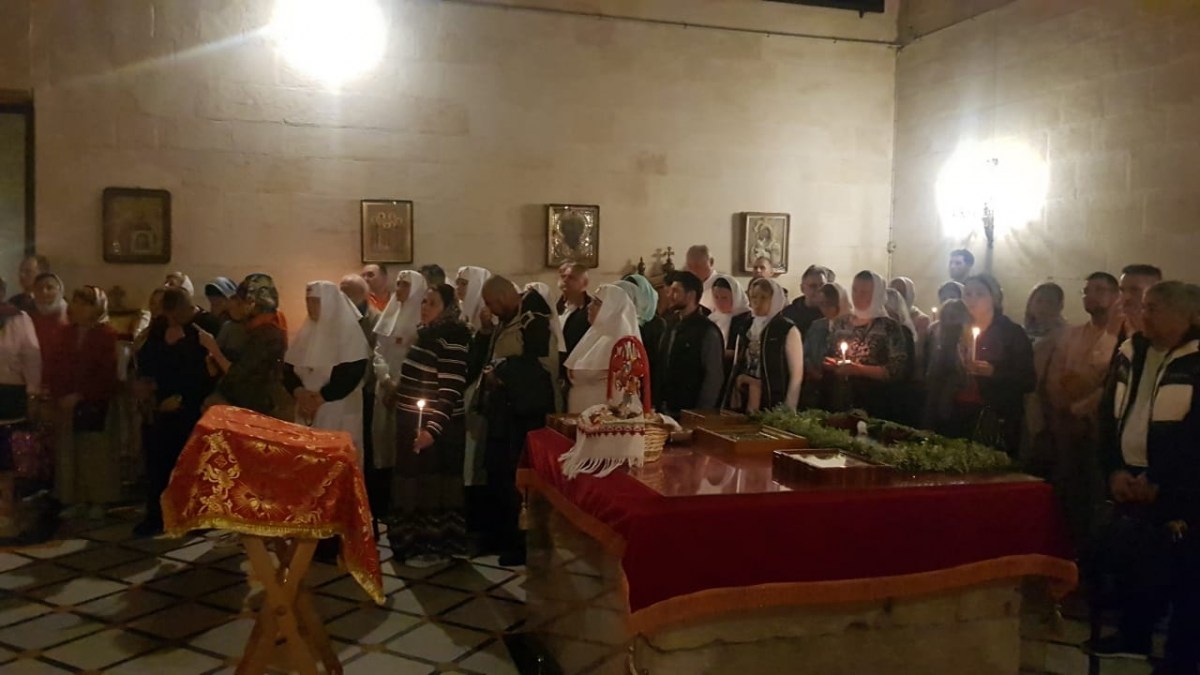 Благодатный огонь и Пасха 2019 года на Александровском подворье в Иерусалиме
