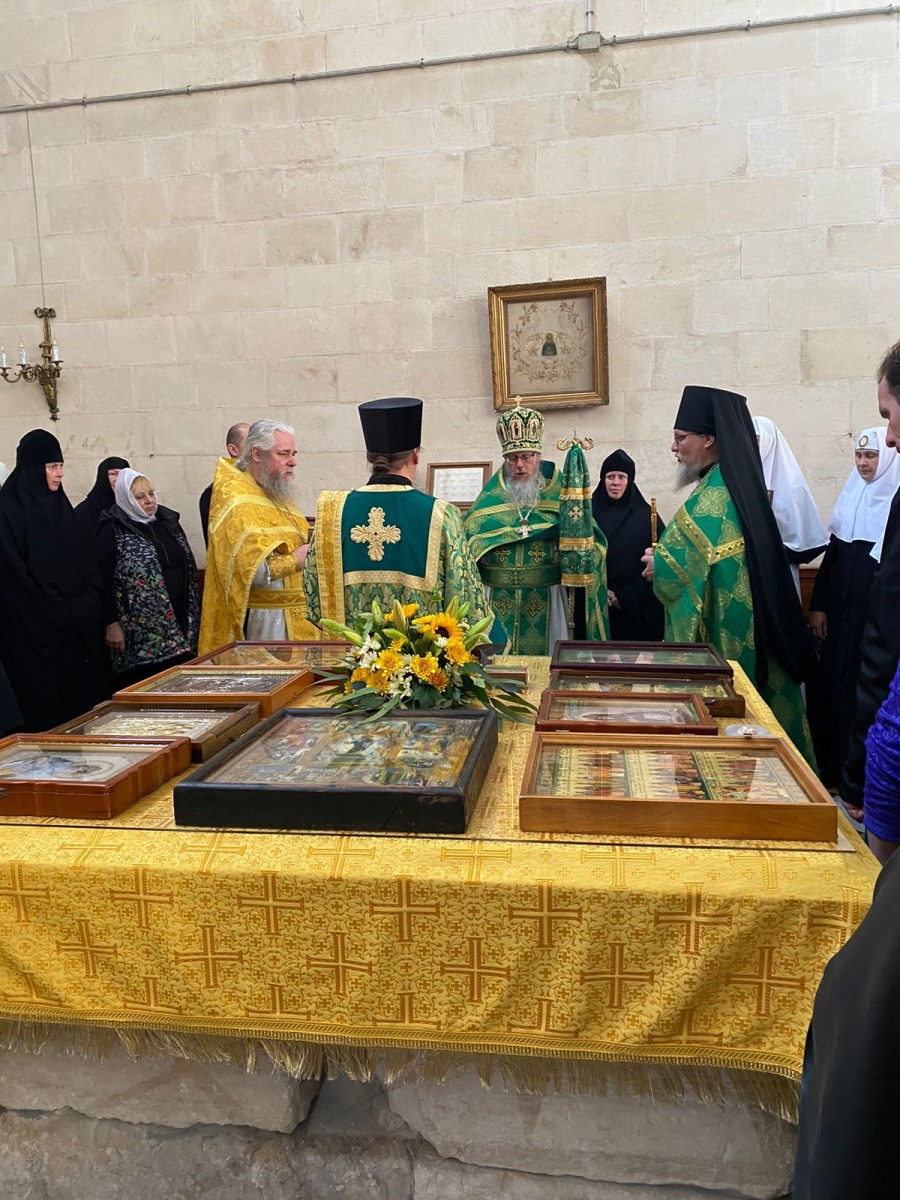 Храмовой праздник св. Александра Невского в Иерусалиме