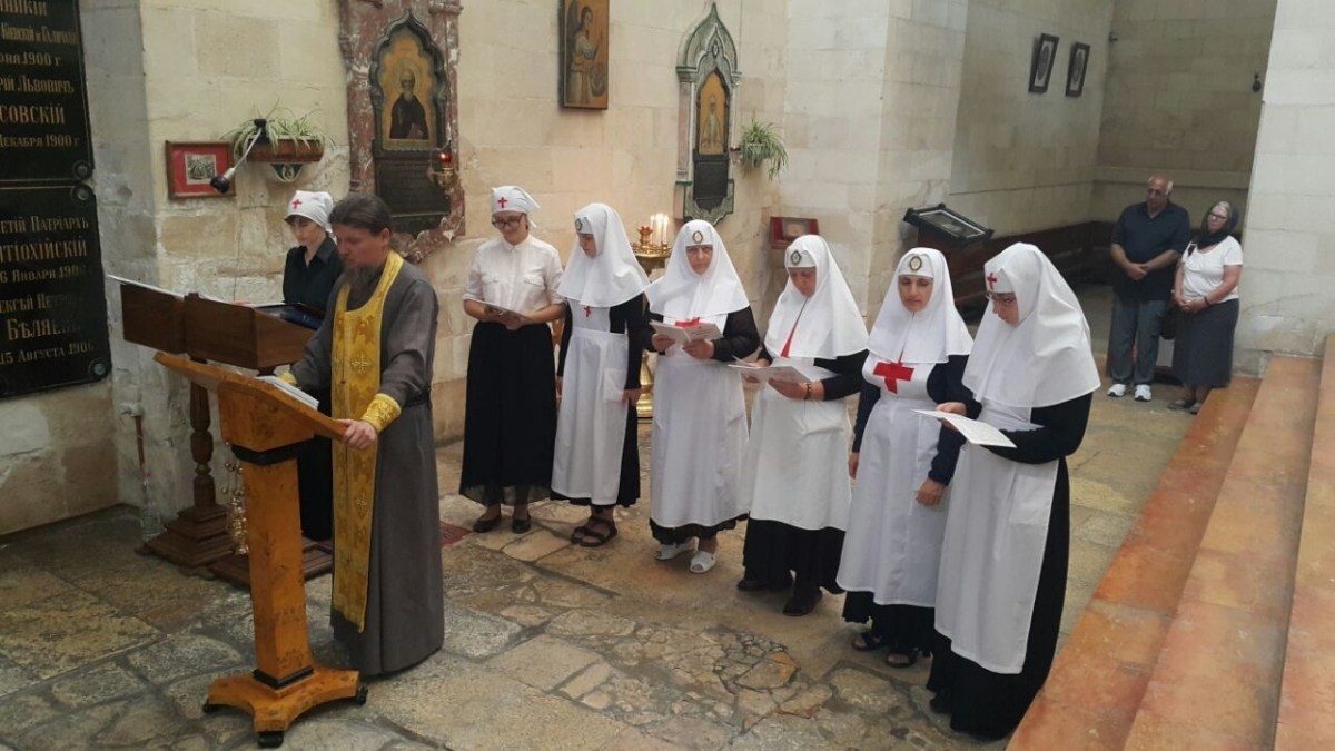 Панихида по духовнику Иерусалимского сестричества игумену Макарию