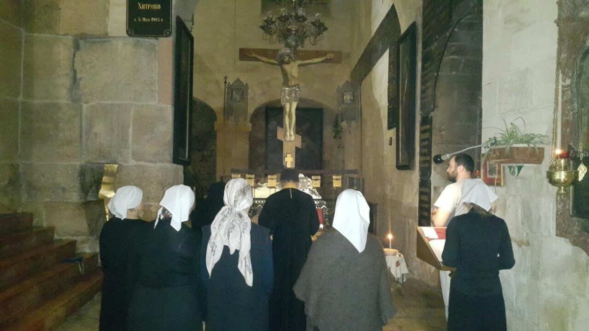 Панихида по В. Н. Хитрово