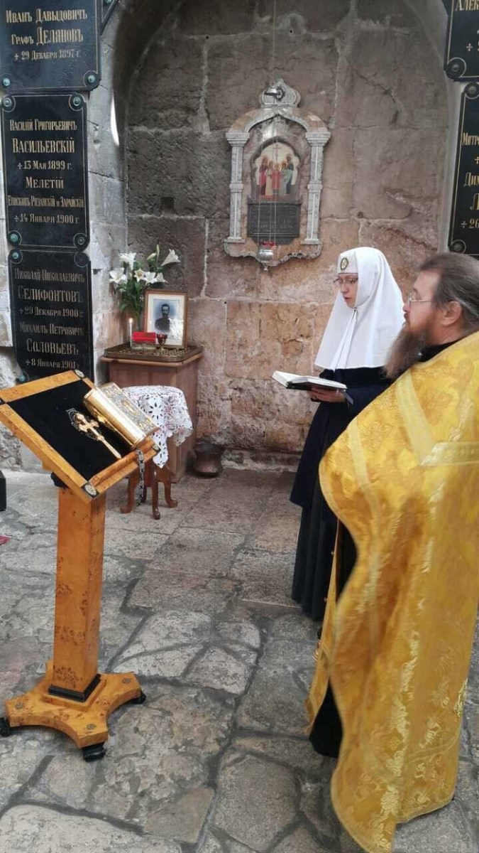 Панихида в 112-ю годовщину убиения Великого Князя Cергия Александровича