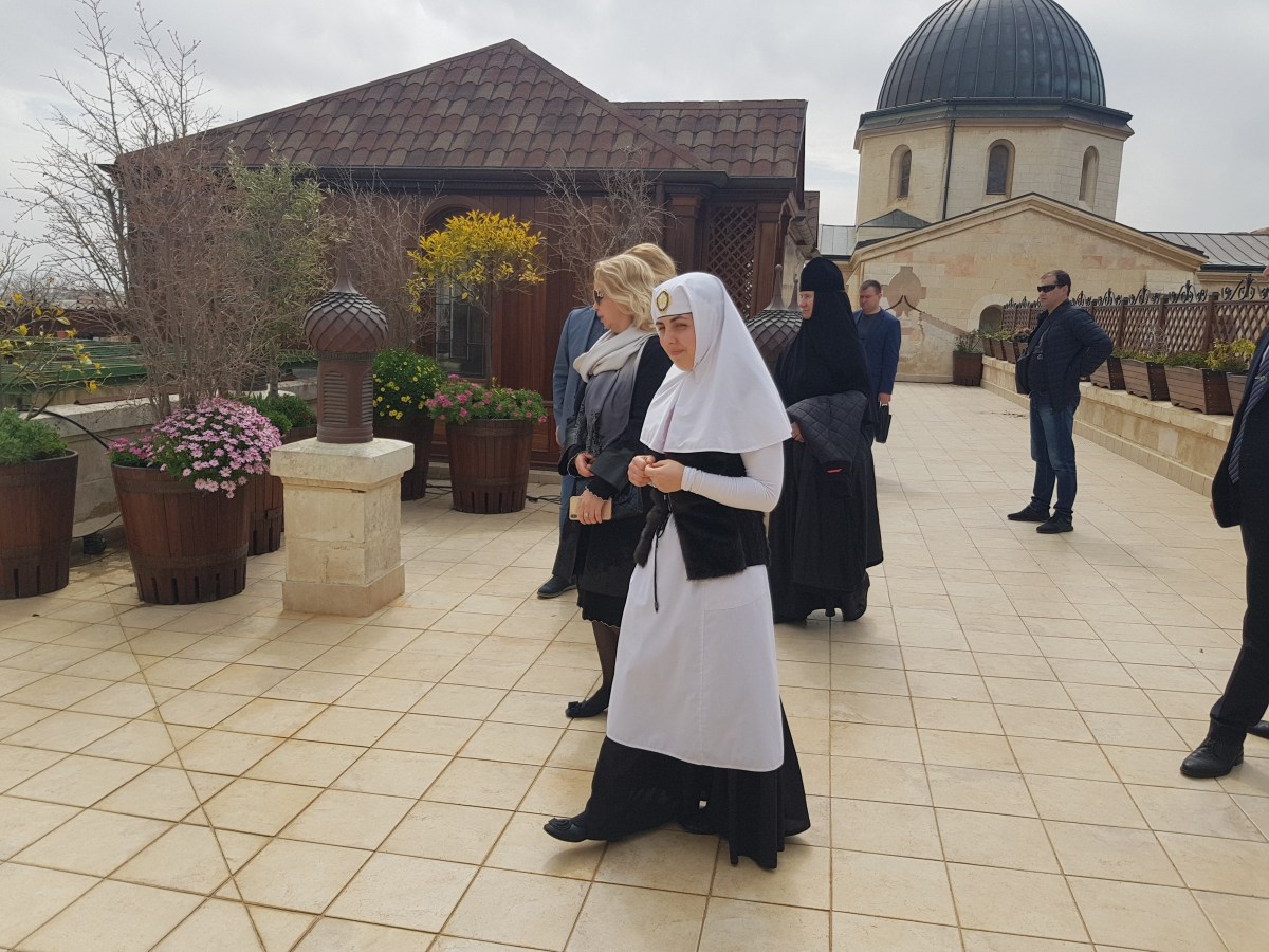Светлана Владимировна Медведева посетила Александровское подворье