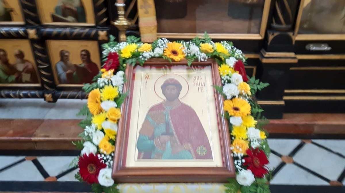Храмовой праздник св. Александра Невского в Иерусалиме