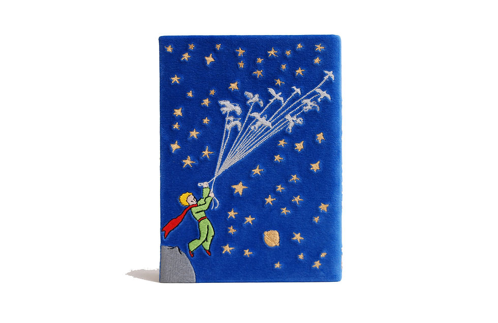 Thumbnail: The Little Prince blue clutchbag