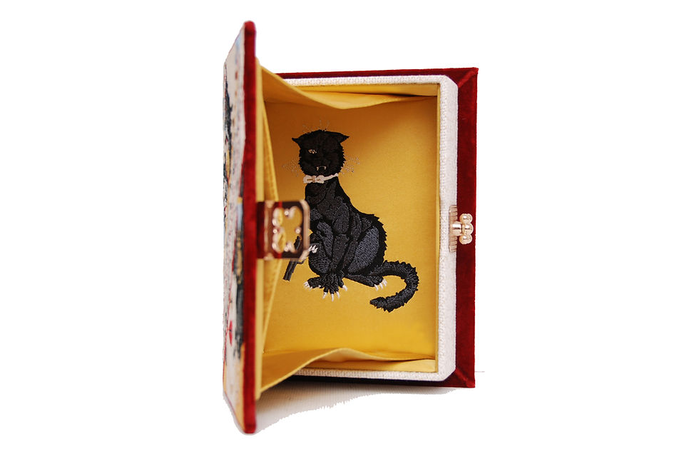 Thumbnail: Black cat clutch