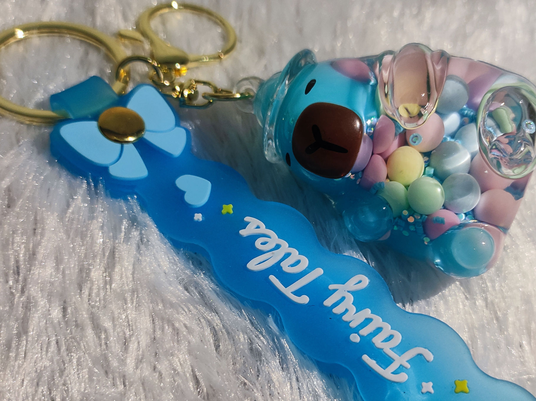 LIQUID SHAKER KEYCHAIN