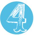 Number 4 Circle white.png