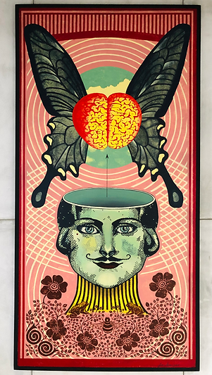 The Hill iconic Painting ( open mind )
