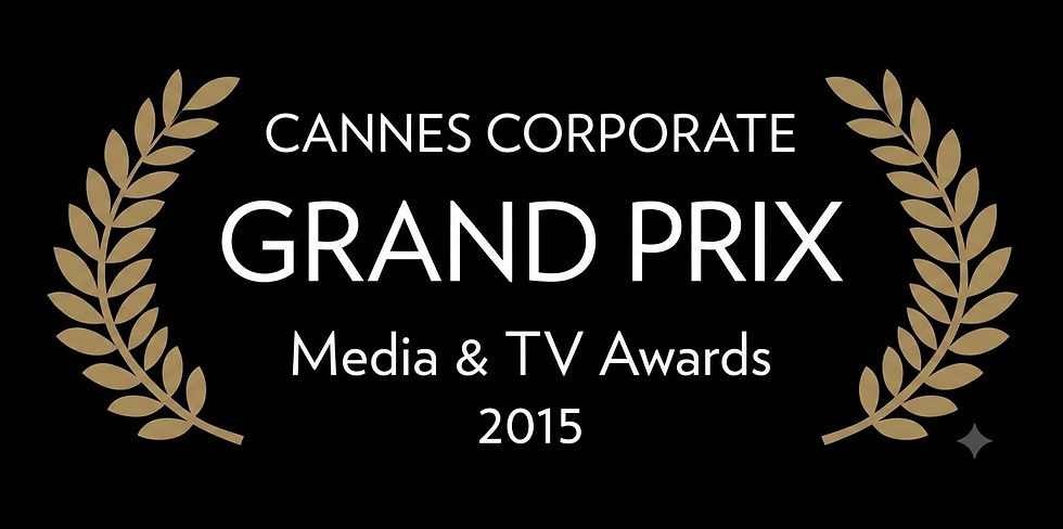 Cannes Corporate Grand Prix Media & Tv Awards 1015