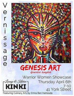 Vernissage - Genesis Art (Geneviève Langlois)