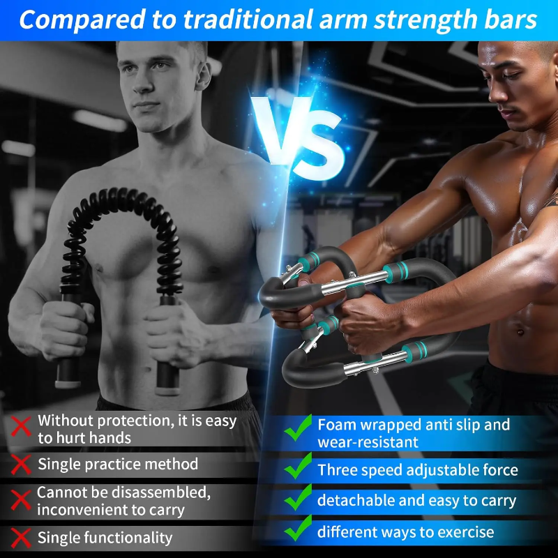 Miniatura: Twister arm Trainer, Adjustable Resistance (60-140 lbs) Chest Workout Equipment,