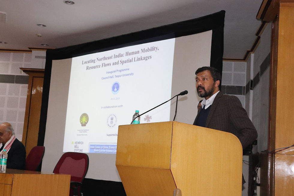Welcome Address and the Background of th