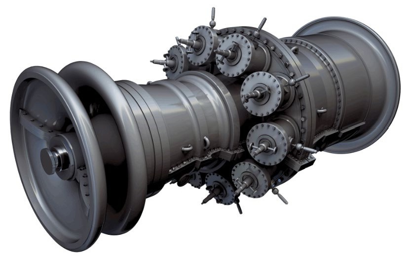 GE Frame 6B - Three Used Units - product illustration
