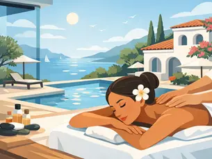 Massage for Travel Fatigue in Corfu Villas