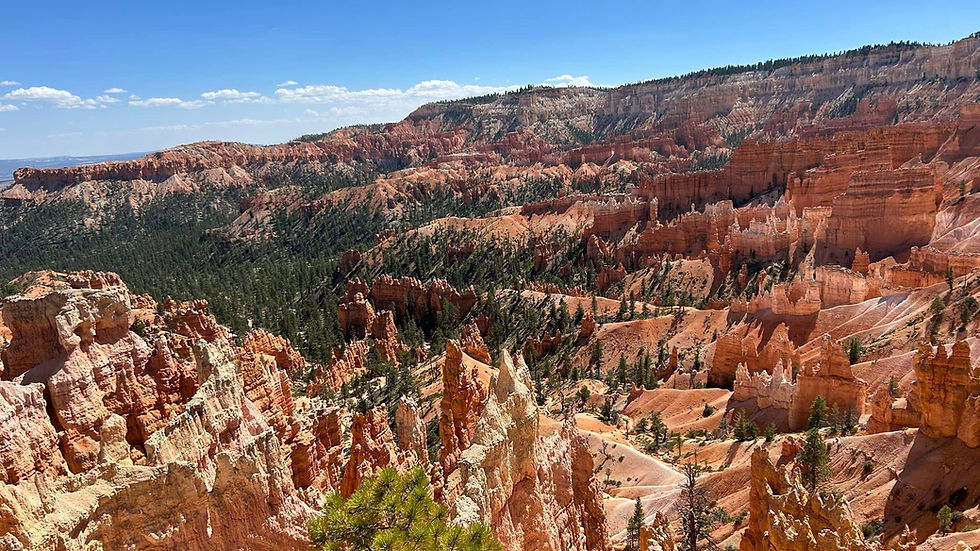 The iconic amphitheater at Bryce Canyon National Park