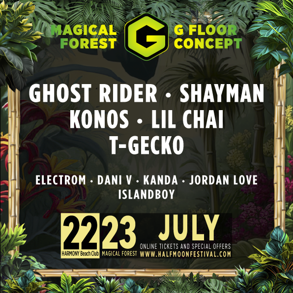 23rd JUL: Halfmoon magic forest 2 Stages (9pm till sunrise)