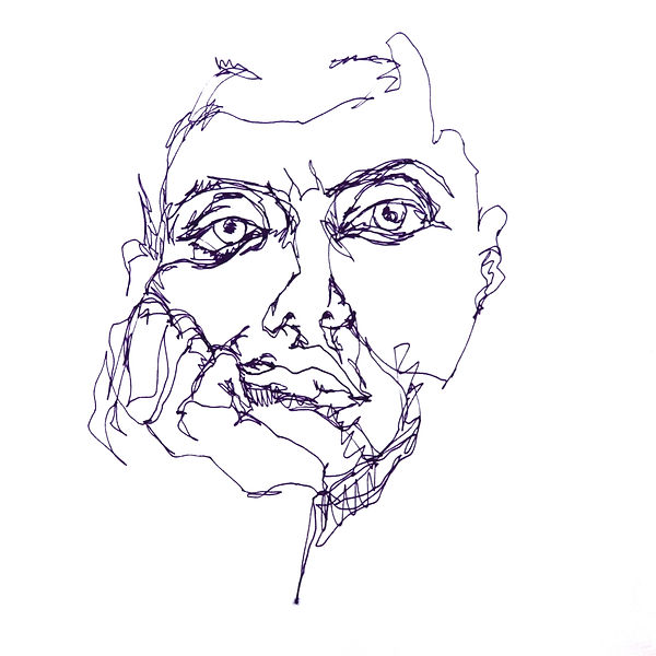 rebekka macht mood sketches selbstporträt self-portrait