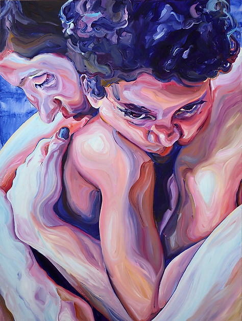 RebekkaMacht_Junction(self-portrait with son)_2023_105x140cm.jpg
