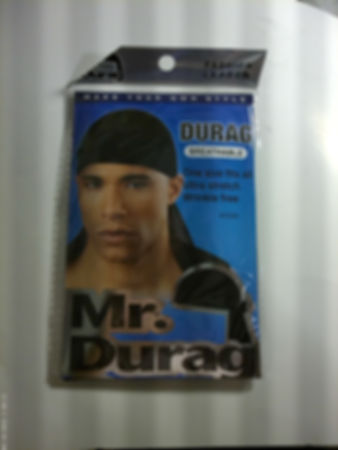 Annie Solid Durag Black #4300