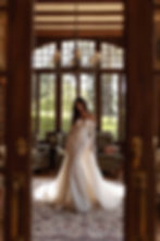 Beautiful floral mermaid gown with heavy embellishment, corset detailing and long sleeves and detachable train

Dress Details
* Our Sample is showcased in a gorgeous Cappuccino and Ivory Colour way, Peony can however be ordered in full Ivory if preferred!
* Sleeves come as standard attached to the gown, they can be requested as detachable or detached if preferred (fees may apply) 
