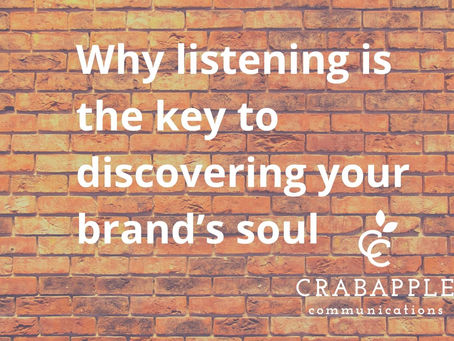 Why listening is the key to discovering your brand’s soul - in conversation with a brand strategist