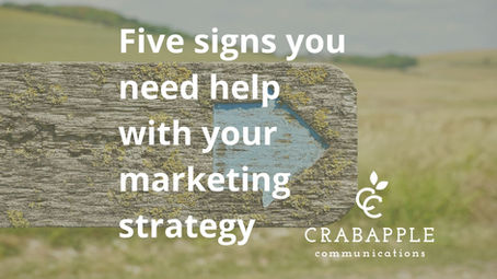 5 signs you might need help with your marketing strategy