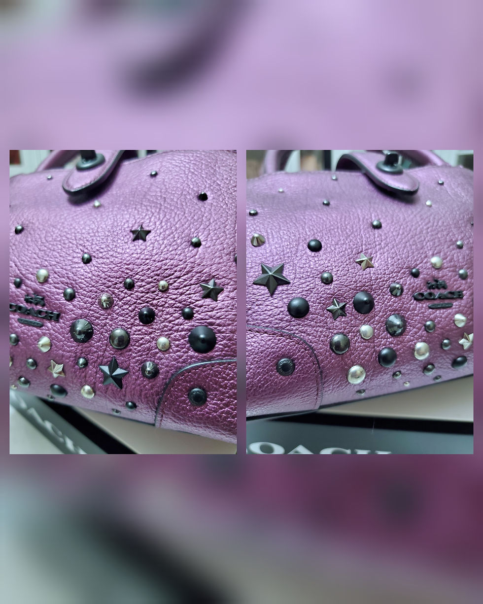 Thumbnail: COACH MERCER 24 STAR RIVET SATCHEL