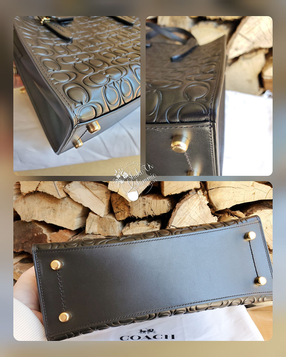 Thumbnail: COACH SIGNATURE CHARLIE CARRYALL