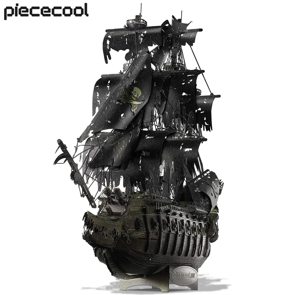 Piececool 3D Metal Puzzle the Flying Dutchman Model Building Blocks