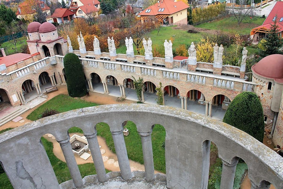 Bory-vár kilátás