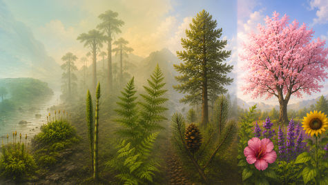 Os Principais Tipos de Plantas: A História Evolutiva dos Organismos que Transformaram a Terra