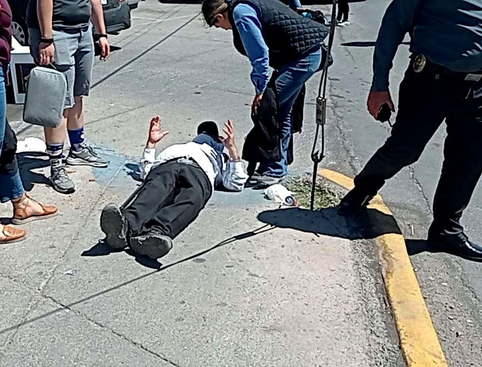 Atropellan a dos abuelitos en la Avenida Ocampo