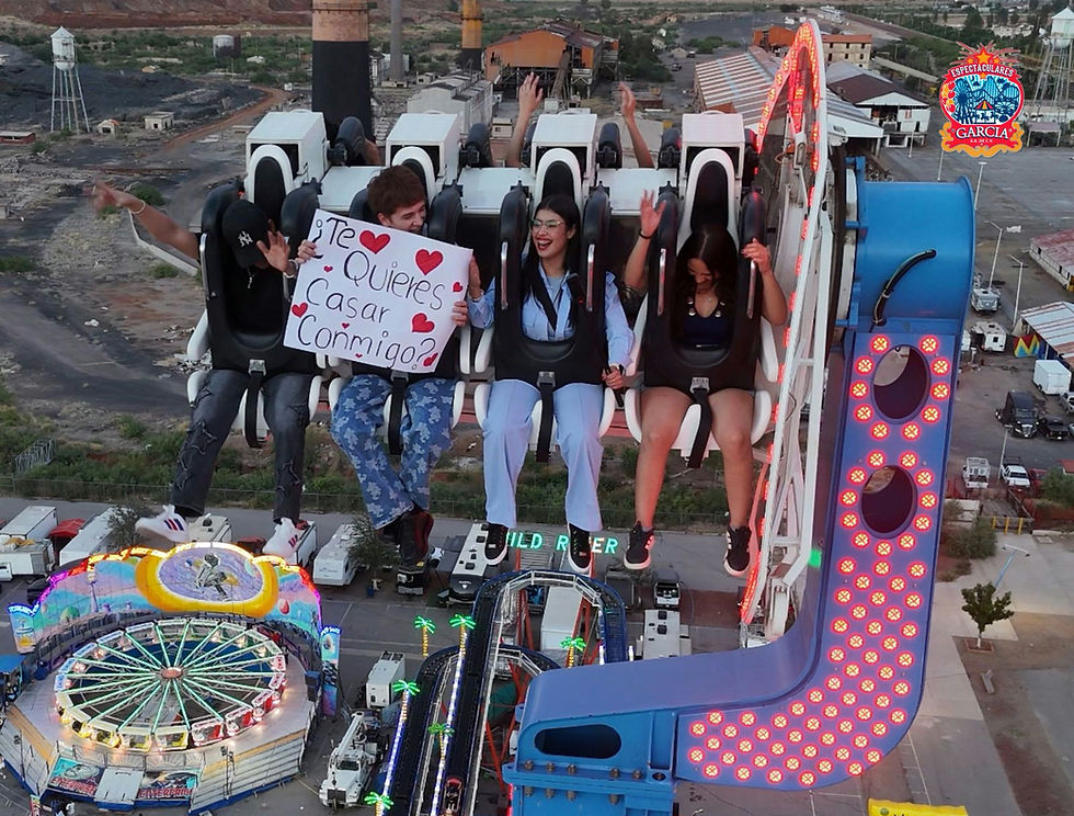 Dijo que sí! Le pidieron matrimonio en El Poseidón de la Feria Santa Rita 2026