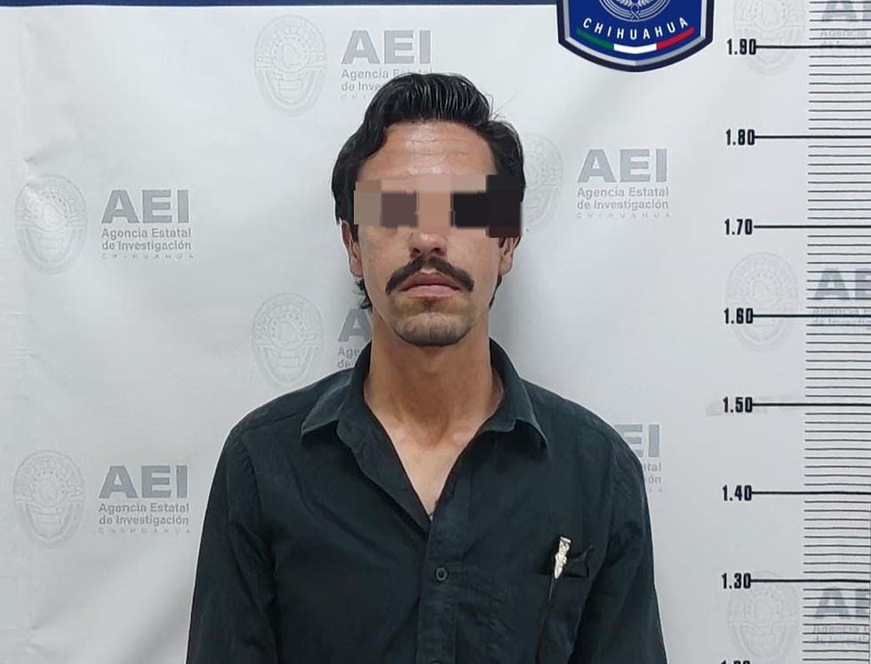 Gerardo C. R Detenido por violencia Familiar