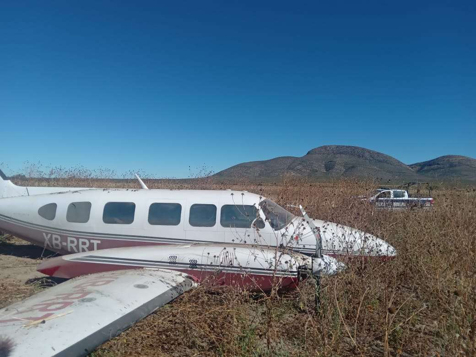 Aterriza de emergencia en Durango avioneta con 9 chihuahuenses a bordo