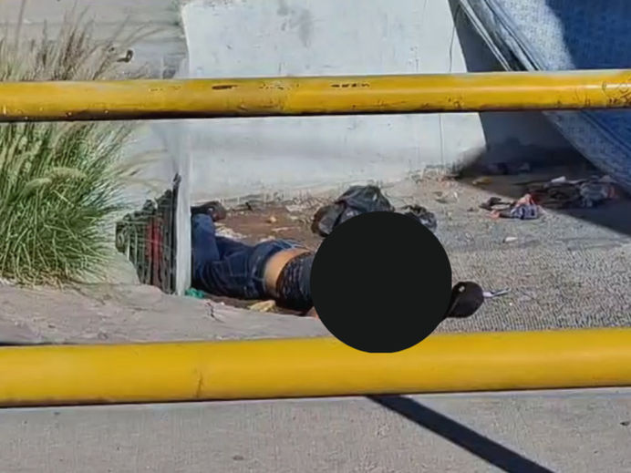 Escena del crimen en chihuahua
