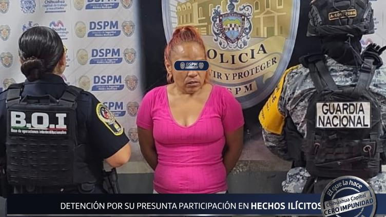 Detenida en Chihuahua