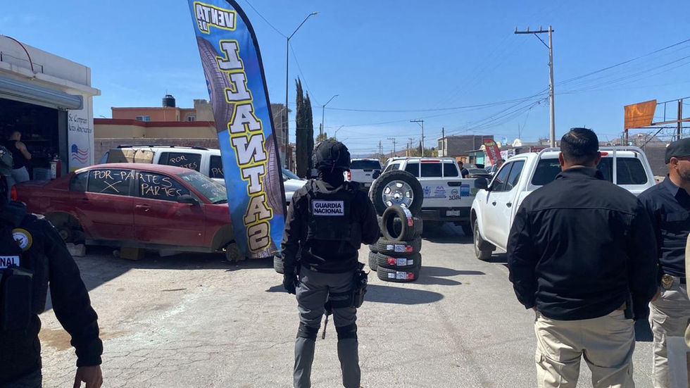 Realizan autoridades operativo de revisión en yonques