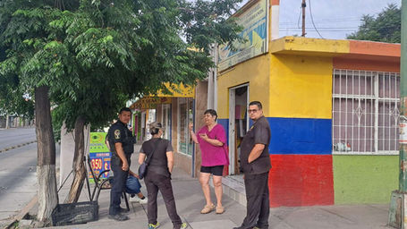 Sujetos intentan robar en un local comercial de la zona centro de Chihuahua