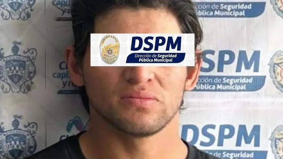 Grupo especial de la Policía Municipal captura a presunto autor de varios robos a comercios en Chihuahua