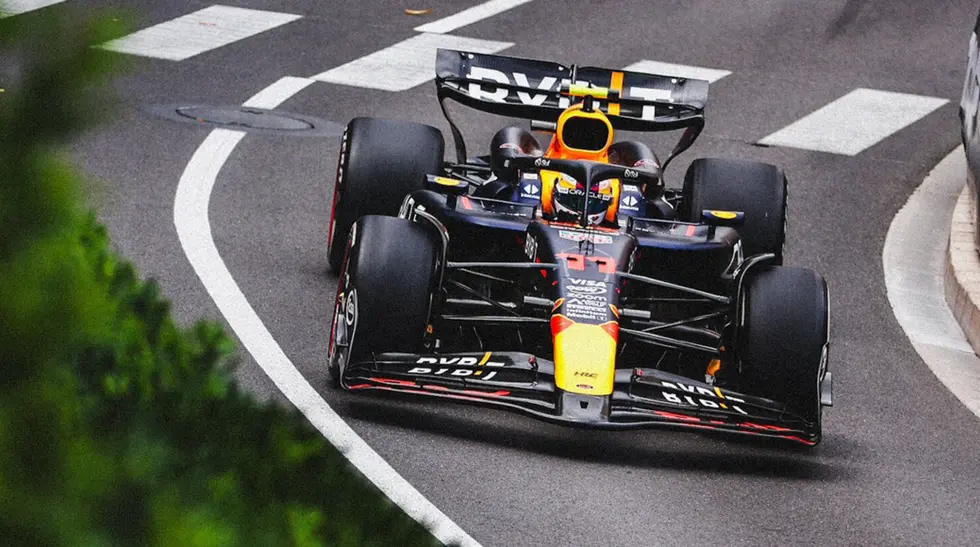 El mexicano Sergio ‘Checo’ Pérez marcó el quinto tiempo en entrenamiento libre del Premio de Mónaco