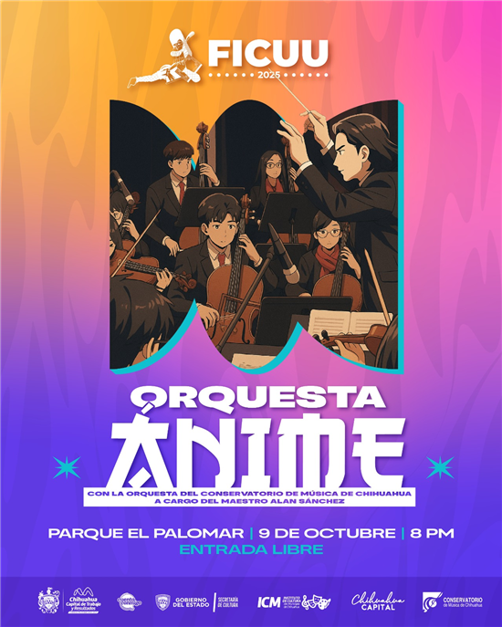 Hoy arranca la semana de conciertos del FICUU 2025 con la presentación de Orquesta Anime